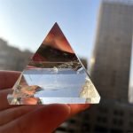 Clear Quartz Pyramid pyramid crystal pyramid crystals