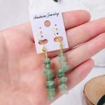 Crystal Chip Earrings