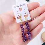 Crystal Chip Earrings