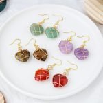 Crystal Heart Shaped Earrings heart shaped crystal earrings