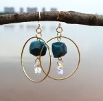 Crystal Hoop Earrings