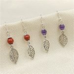 crystal leaf earrings crystal leaf drop earrings leaf crystal earrings