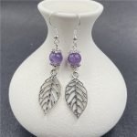 crystal leaf earrings crystal leaf drop earrings leaf crystal earrings