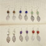 crystal leaf earrings crystal leaf drop earrings leaf crystal earrings
