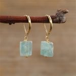 Faceted Crystal Huggie Hoop Earrings