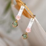 Green Aventurine Drop Earrings