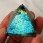 Labradorite Pyramid crystal pyramid healing pyramid crystals
