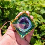 Orgone Pyramid With Om Symbol Orgone Pyramids