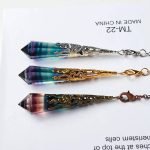 Rainbow Fluorite Crystal Pendulums crystal