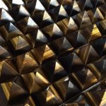 Tigers Eye Pyramid crystal pyramid