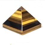 Tigers Eye Pyramid crystal pyramid