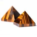 Tigers Eye Pyramid crystal pyramid