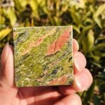 Unakite Pyramid crystal pyramid