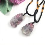 unicorn stone necklace raw unicorn stone pendant