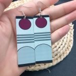 demon slayer tanjiro earrings