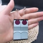 demon slayer tanjiro earrings