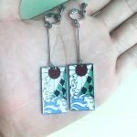 small tanjiro earrings tanjiro's earrings tanjiro earrings
