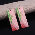 tanjiro demon slayer earrings tanjiro's earrings tanjiro earrings