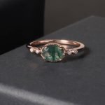 women moss agate ring (1)