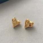 heart nugget earrings nugget earring