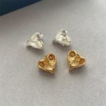 heart nugget earrings nugget earring