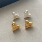 heart nugget earrings nugget earring