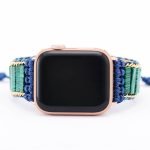 malachite crystal apple watch band