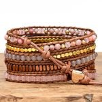 rose quartz apple watch band