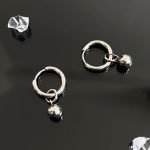 titanium earrings hoops