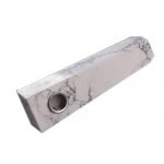 howlite crystal smoking pipe