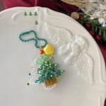 christmas tree keychain