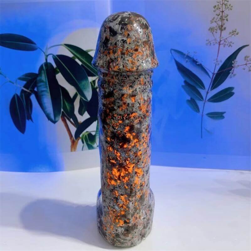 Flame Stone big crystal penis
