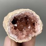 buy rose quartz geode