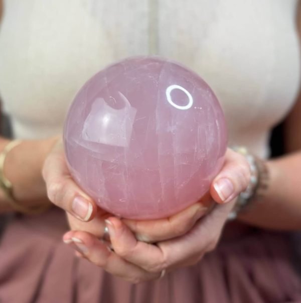 large rose quartz