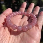8mm madagascar rose quartz bracelet