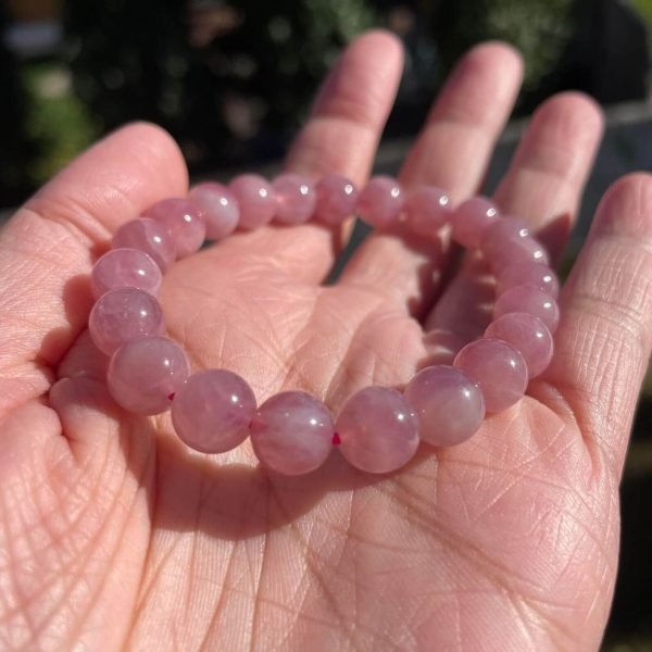 8mm madagascar rose quartz bracelet