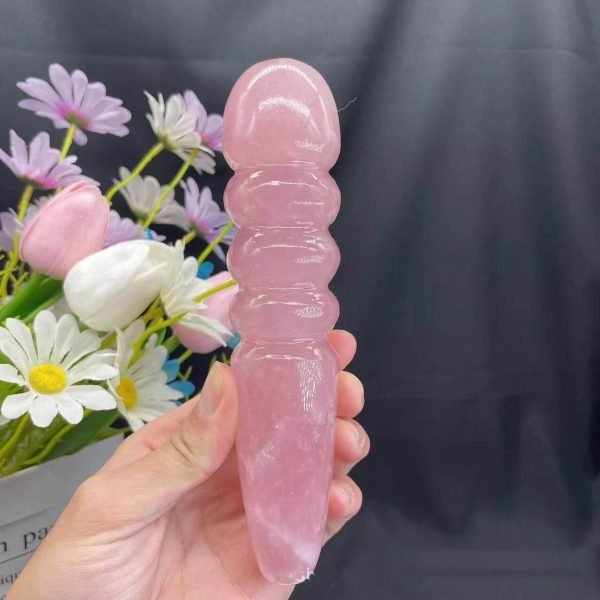 rose quartz dildo