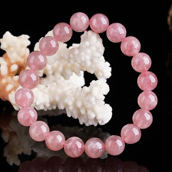 rose quartz madagascar bracelet