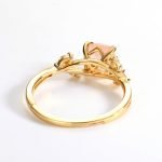 promise rings rose quartz