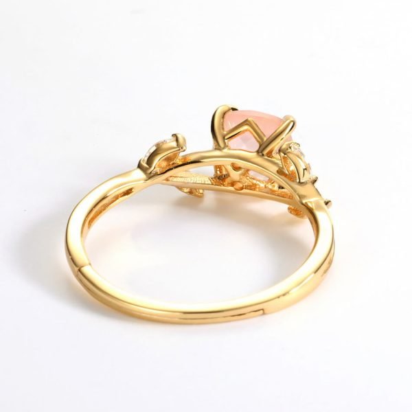 promise rings rose quartz