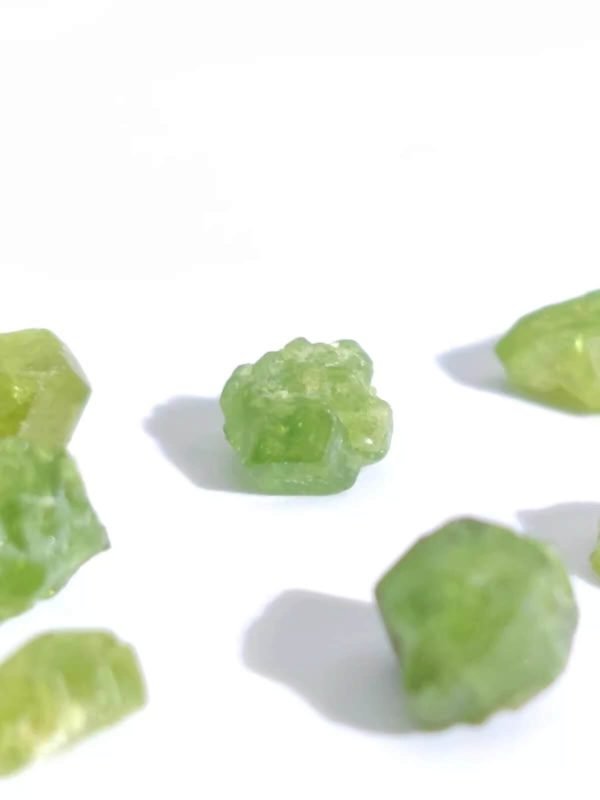 raw green garnet