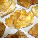 raw citrine cluster