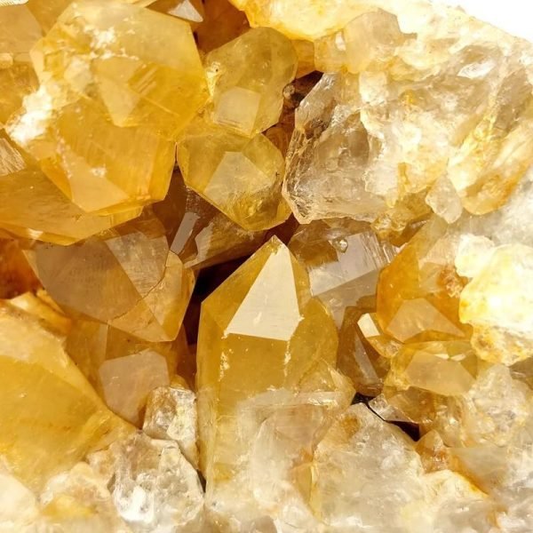 raw citrine cluster