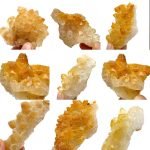 raw citrine crystal cluster