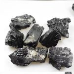 raw shungite stone