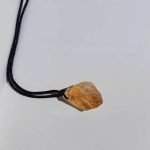 real citrine crystal necklace