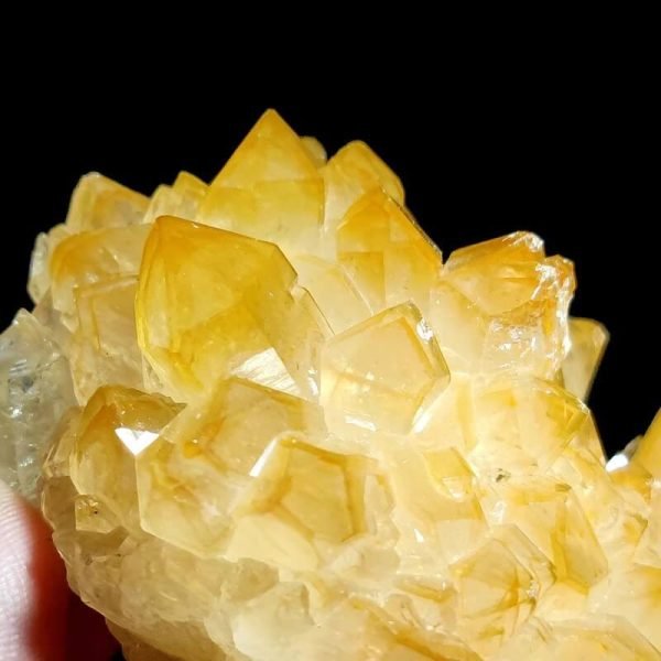 real raw citrine cluster