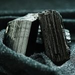 raw black tourmaline