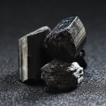 raw black tourmaline crystal