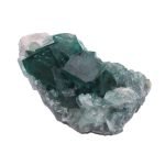 raw fluorite green